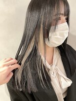 エイト ヘアサロン 渋谷本店(EIGHT)&nbsp;イヤリングカラー　ホワイトベージュ　e39