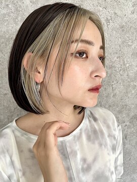 オブ ヘアー 自由が丘 ウエスト(Of HAIR WEST) フレーミングカラー　髪質改善