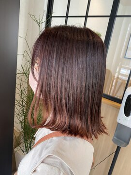 テラスヘア 新潟駅南(TERRACE hair) 秋に向けたピンクオレンジ！