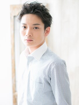 モッズヘアメン 札幌月寒店(mod's hair men) ≪mod's men≫ワイルドツーブロックショートウェットヘアe