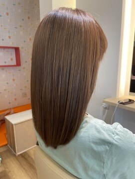 シュシュ(Chou Chou) 髪質改善GLT・METEOカラー×ベージュカラー