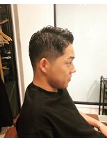 クリブフッド(CribHood)&nbsp;ショート×メンズパーマ