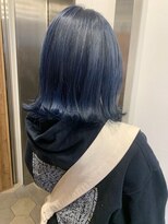 〇ネイビーブルー 外ハネボブ