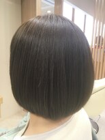 ヘアサロンアンドヘアメイクディー(hair salon hair make D)&nbsp;仙台D　プレミアムケアカラー×アレンジショート×つやボブstyle