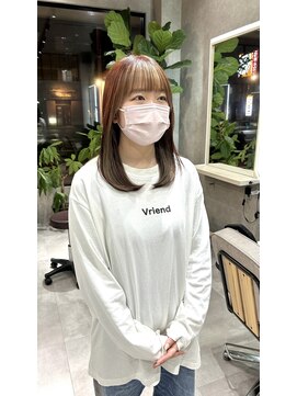 ムード カナザワ(mood kanazawa) ナチュラルベージュインナーカラー