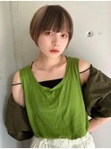 マッシュショート/バングカラー