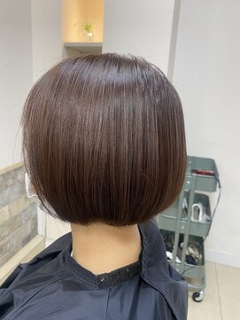 リアン(Lien) ミニボブ/髪質改善カラー