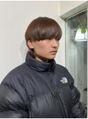 【ZEST中野/野口】オリーブブラウン×マッシュウルフカット