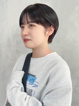 アイティーバイアルバム 藤沢店(IT by ALBUM) くびレイヤー美髪アッシュブラック_ba485741