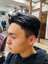 ラボーテイサミヘアーイースト(La.beaut'e ISAMI HAIR EAST) ダークアッシュカルマパーマベリーショート〈理容室〉東浦和