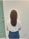 グレージュセミロング♪