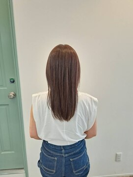 カラ(Cara) グレージュセミロング♪