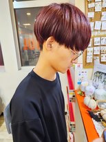 リップソウル(RIP SOUL)&nbsp;《RIP SOUL》ダブルカラー ワインレッドカラー