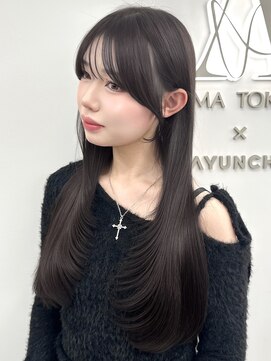 アマトウキョウ アユンチェ(AMA TOKYO×AYUNCHE) 韓国ヘア/韓国スタイル/縮毛矯正/髪質改善/レイヤーカット
