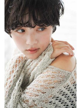 トクテ 高円寺(tokute) くびレイヤーエモージュ前髪ピンクベージュワンカール【高円寺】