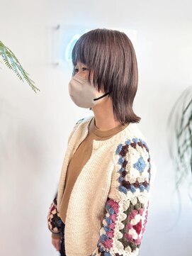 グランツ(GLANZ) 顔まわりウルフカット