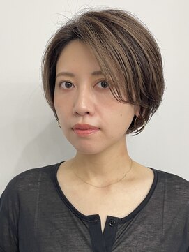 インセプション 銀座(INCEPTION) 丸みショート・ボブ/丸顔/前髪なし/絶壁解消/20代/30代/長め