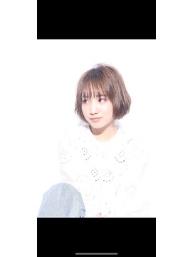 柔らかショートボブ