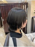 癖毛の方は縮毛矯正をしてからウルフカットがオススメ！【大村】