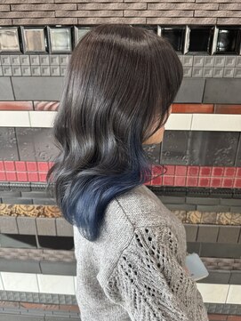デザインサロンリア(design salon Lia) 前髪/アンブレラカラー/こなれミディ/イメチェン/ウェーブパーマ