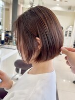 ハピネス 西大寺店(Happiness) ショートカット×ひし形ショートボブ×ハイレイヤー30代40代50代
