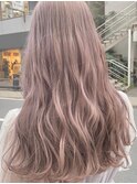着物/フェミニンロング/似合わせカット/ウェーブミディアム/栄