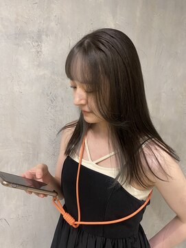 フラネ(Flaner) フェイスフレーミング インナーカラー 篠原恵里奈