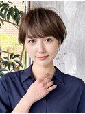ショートヘア/分け目なし/イメチェン/30代40代50代60代/表参道