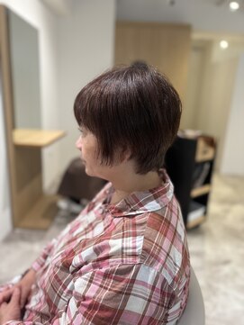 ソイクフ 四条大宮店(SOY-KUFU) 20代30代40代◎似合わせカット夏大人のショートボブ
