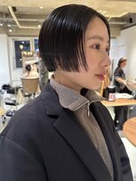 パーク(PARK)&nbsp;ハンサムショートボブマッシュショート顔まわりカットレイヤー