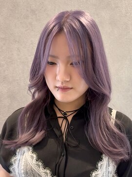 コト 福井大和田店(coto) 福井/ラベンダーパープル/ダブルカラー/ケアブリーチ/