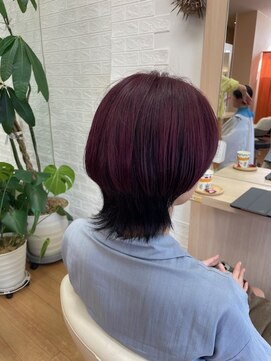 アメイジングヘアー 中沢店(AMAZING HAIR) ウルフ×デザインカラー