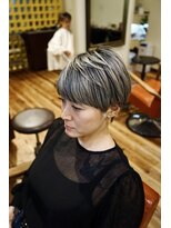 ヘアーグロウ ショートマッシュ バレイヤージュ