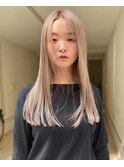 CEINE【三軒茶屋】ハイトーンベージュ×ミディアムレイヤー