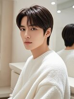 エイチ メンズ(H)&nbsp;スパイキーショート テーパーフェード チャコールグレー