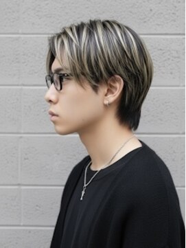 オルメント 天満 南森町(ORL'MENT) 韓国風マッシュメンズカットニュアンスパーマダウンパーマ