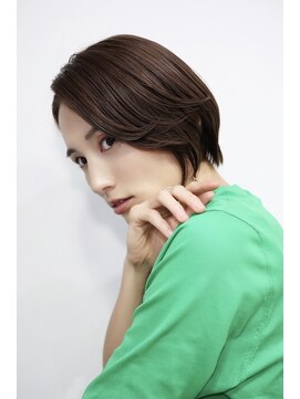 メモリーズ 銀座(Memories) 小顔見せ×抜け感ショートボブ
