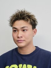 スパイキーショートのスタイリングを格上げ！【スパイキーパーマ】メンズ/メンズパーマ/福井