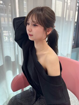 ボタン シブヤ(VOTAN SHIBUYA) 結んで可愛い顔周り♪