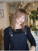 顔周りレイヤー　ハイトーン　ハイライト