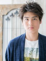 トニーアンドガイ メン 与野駅前店(TONI&GUY MEN)&nbsp;20代30代ダークアッシュくせ毛風アップバング短髪ショートk与野
