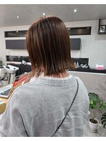 バングヘアーデザイン(BANG HairDesign)&nbsp;切りっぱなしボブスタイル