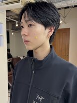 Men's hair Garage by green 表参道/原宿【メンズヘアガレージ】&nbsp;【JINKI】韓国風センターパート