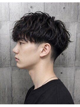 アンリエラ(Unliera) 刈り上げマッシュ×ニュアンスパーマ