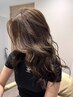 ブリーチなしダブルカラー【ダメージレスで透明感】