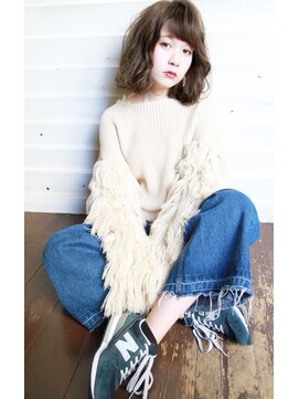 チョビー(Chobii) [chobii]1135スポンテニアス☆モテ髪パーマフリンジバングYuki