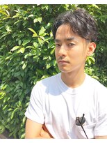 ニースヘアギャラリー 上野御徒町店(Neece hair gallery by across)&nbsp;カジュアルツーブロパーマ  Neece【上野御徒町】