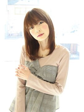 アルター(aL ter) ふんわりナチュラルな小顔レイヤーセミロングヘア