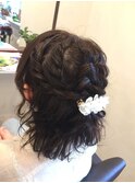 ハーフ アップ