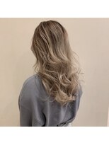 ラッド 心斎橋店(RAD) ホワイトベージュバレイヤージュ